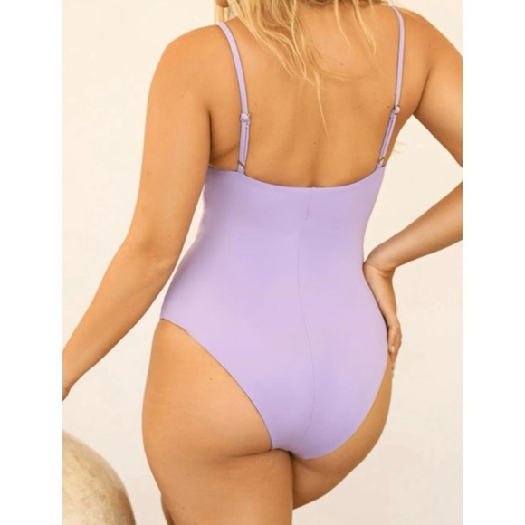 NEW DIPPIN DAISYS Bliss One-Piece Swimsuit in Amethyst - Picture 2 of 2